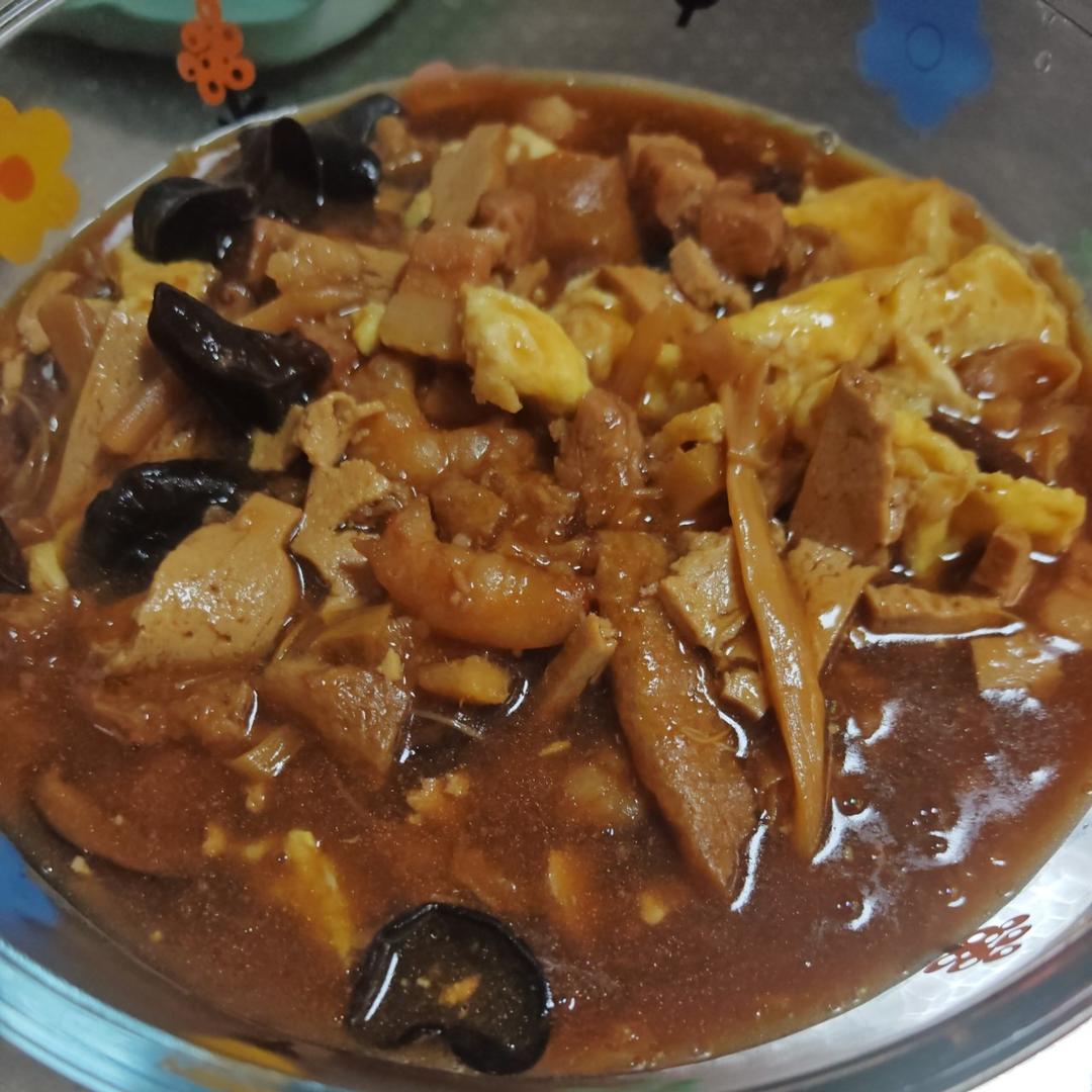 老北京三鲜打卤面