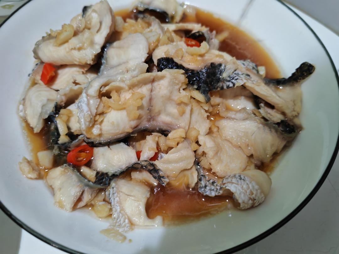 蒜蓉鱼片