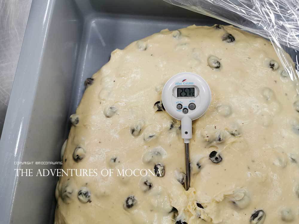 预祝冬安 明石克彦老师的提子吐司的做法 步骤5