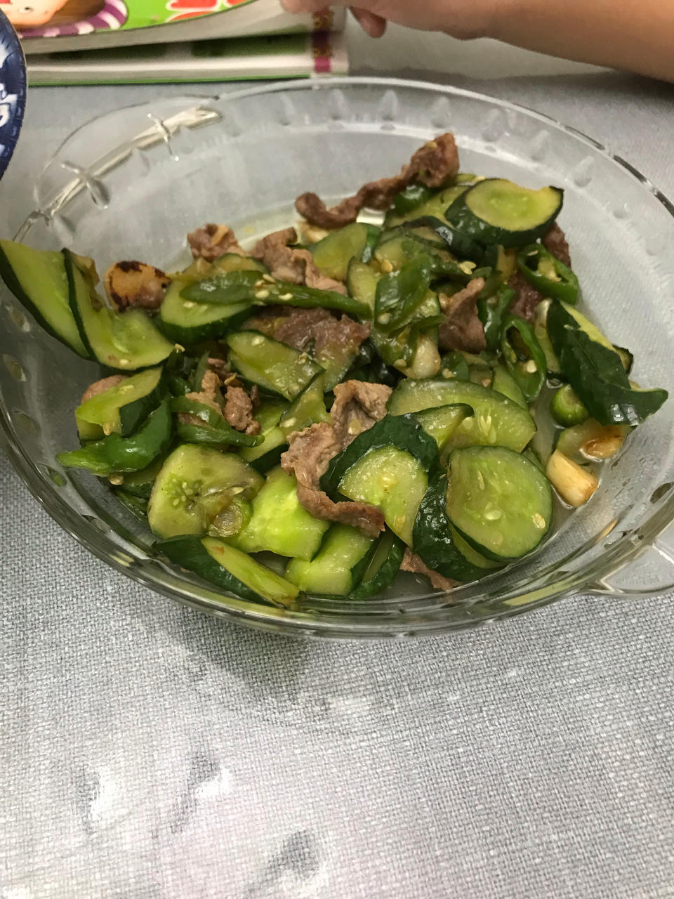 黄瓜炒肉(家常+详细)
