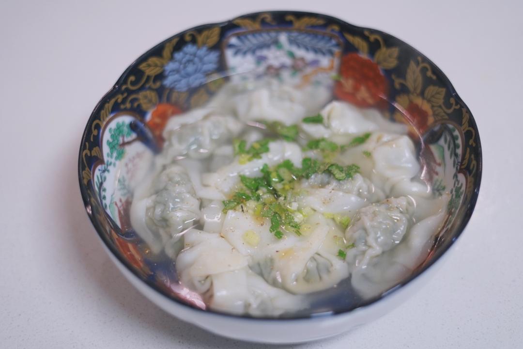 青荠菜馄饨