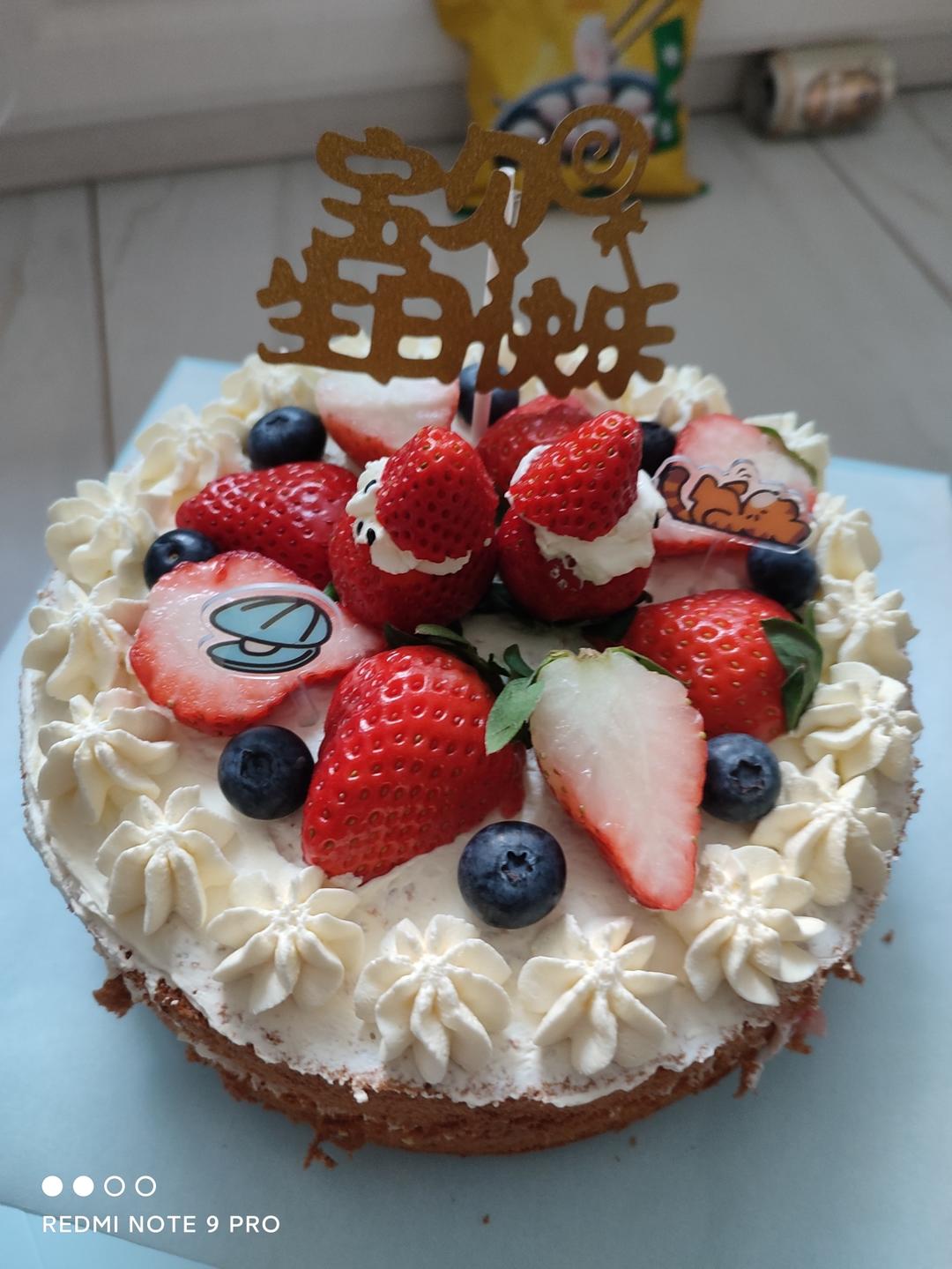 完美戚风蛋糕 8寸