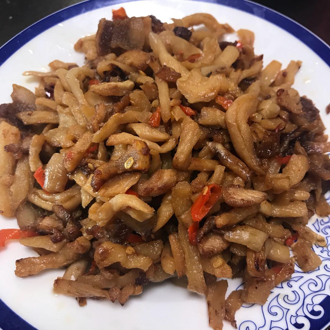前行拾光做的清炒萝卜干