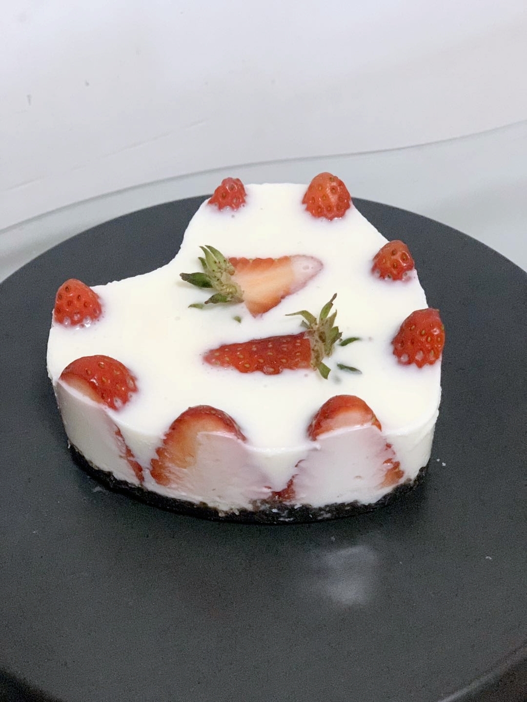 草莓幕斯蛋糕的做法