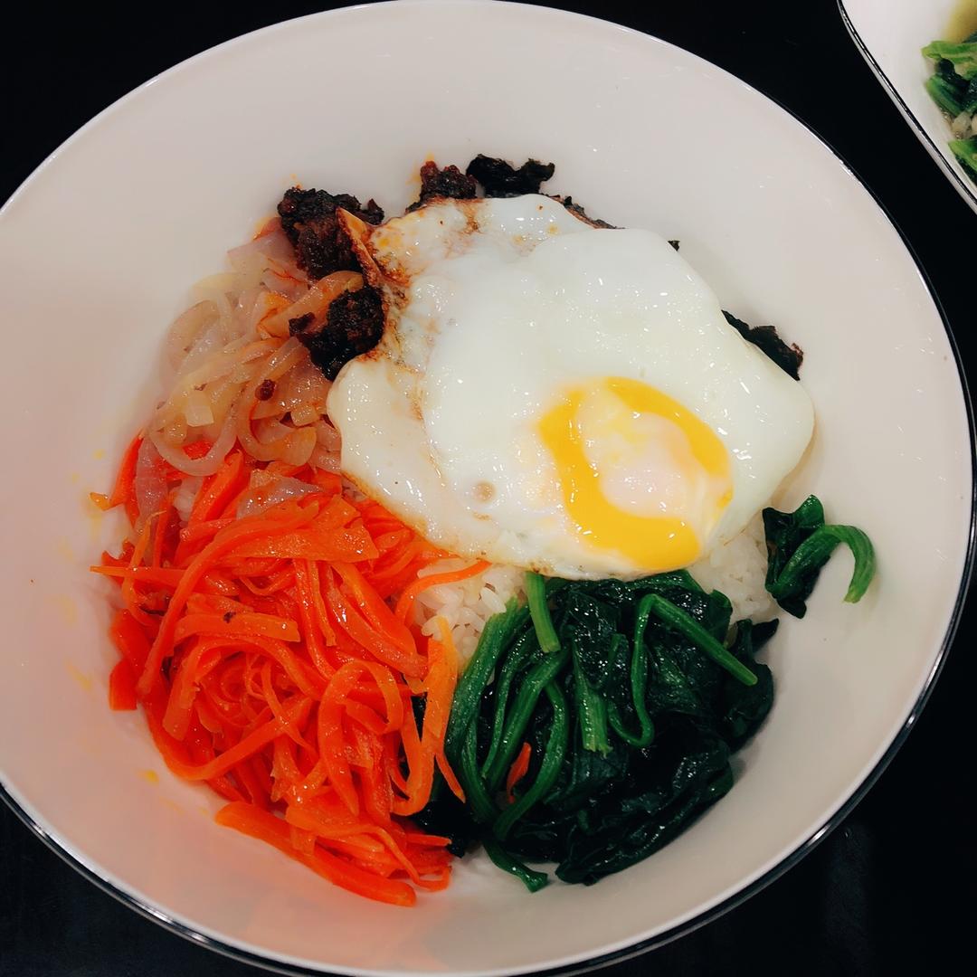 不用石锅的韩式拌饭