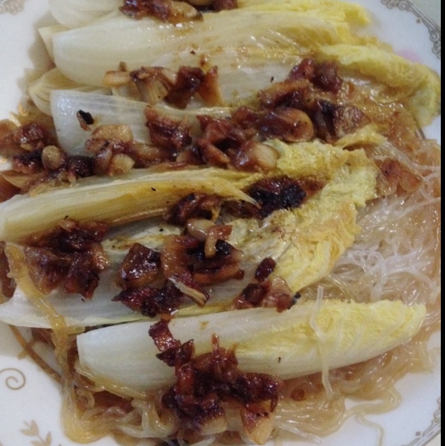 蒜蓉粉丝蒸娃娃菜