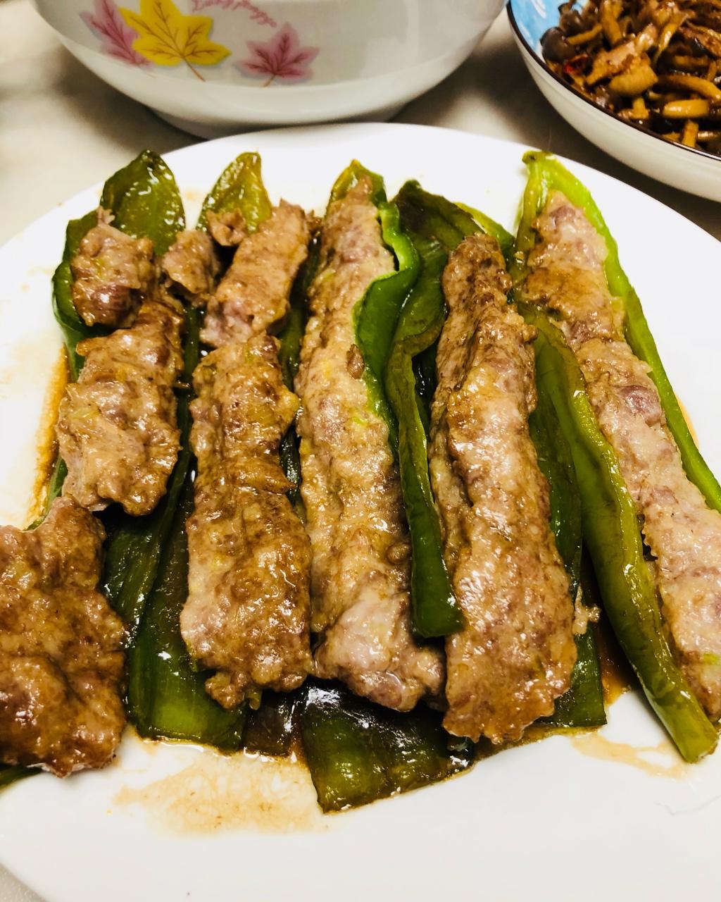 尖椒酿肉（图文教程）