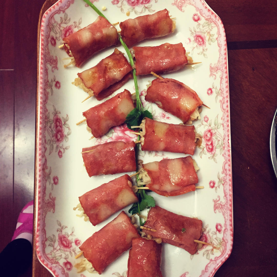 香烤培根金针菇