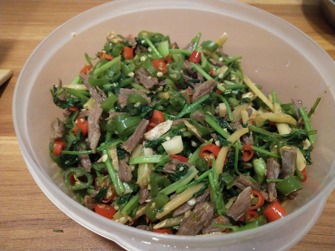 香菜牛肉
