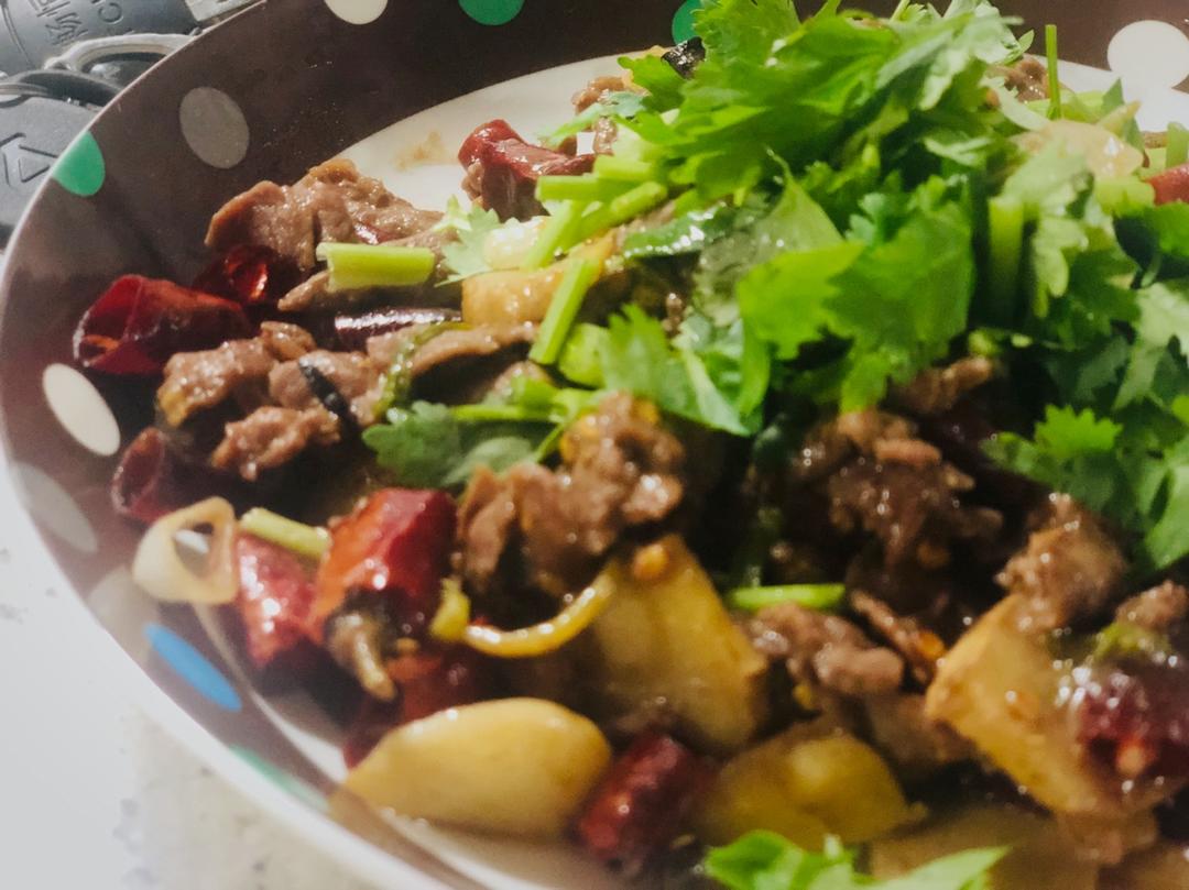 十八秒生爆牛肉