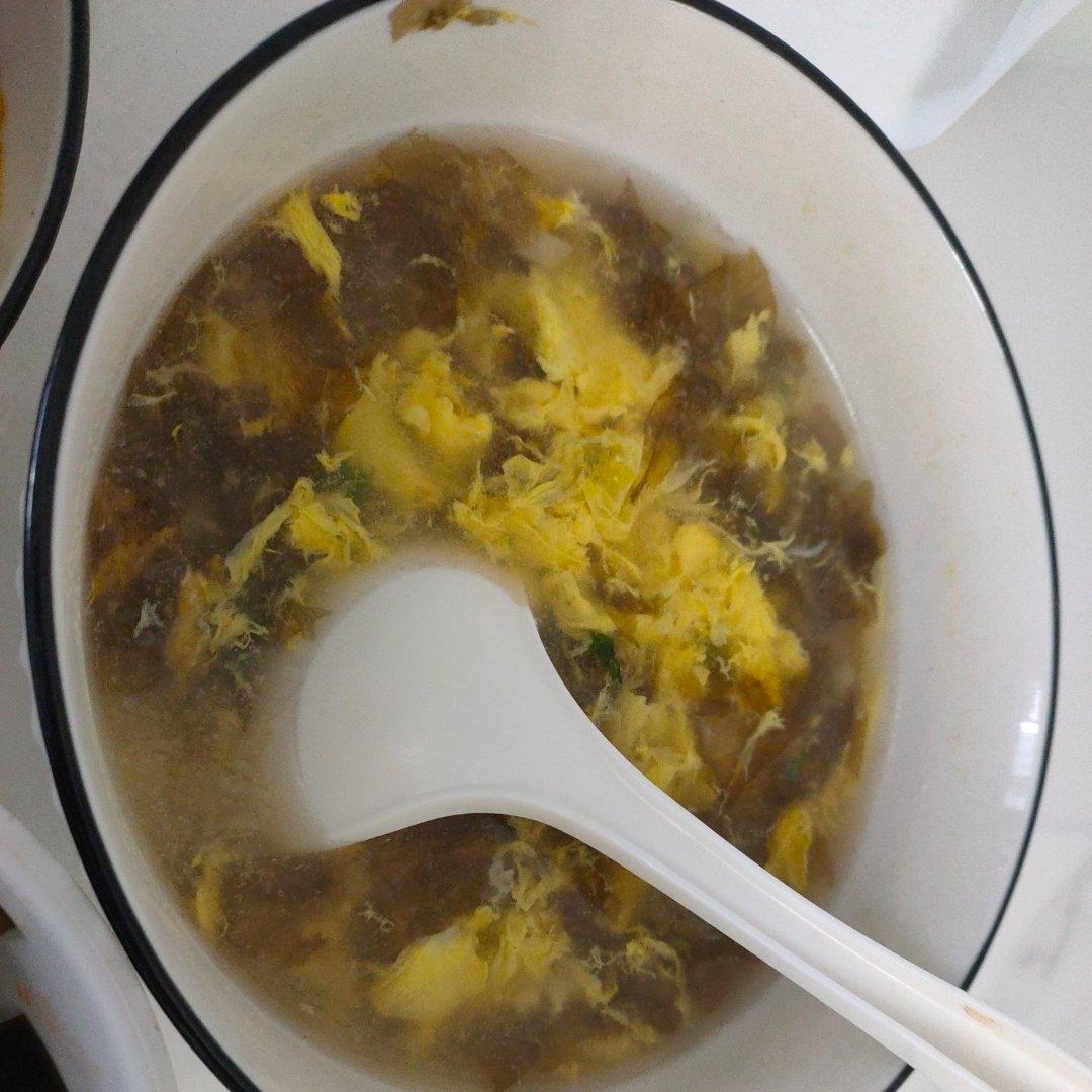 最鲜美好喝的「紫菜蛋花汤」