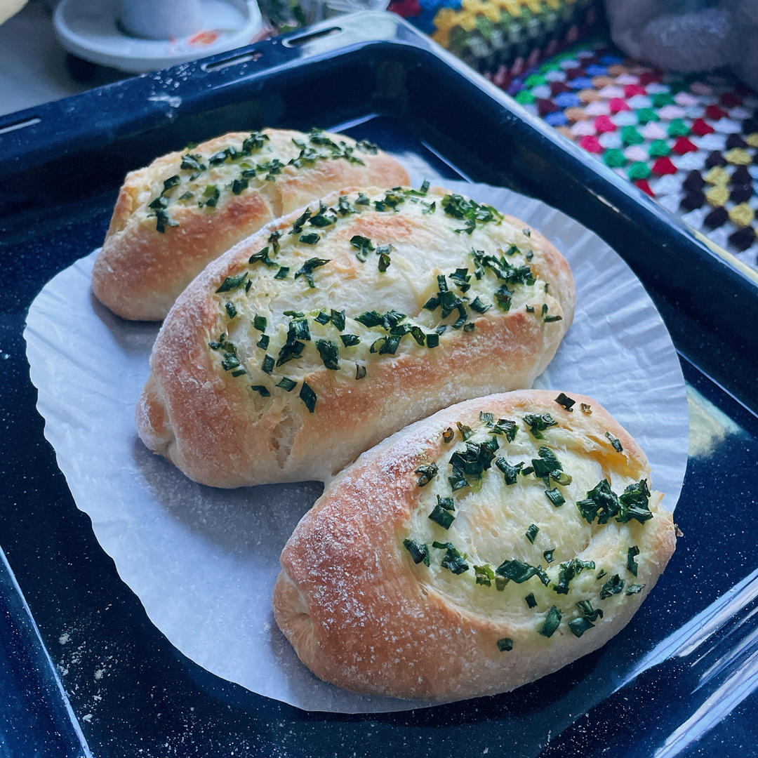 不用揉面的面包