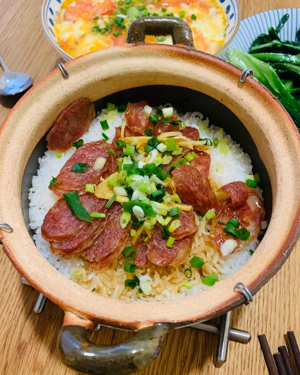 小熊猫panda桑做的正宗广式腊味煲仔饭
