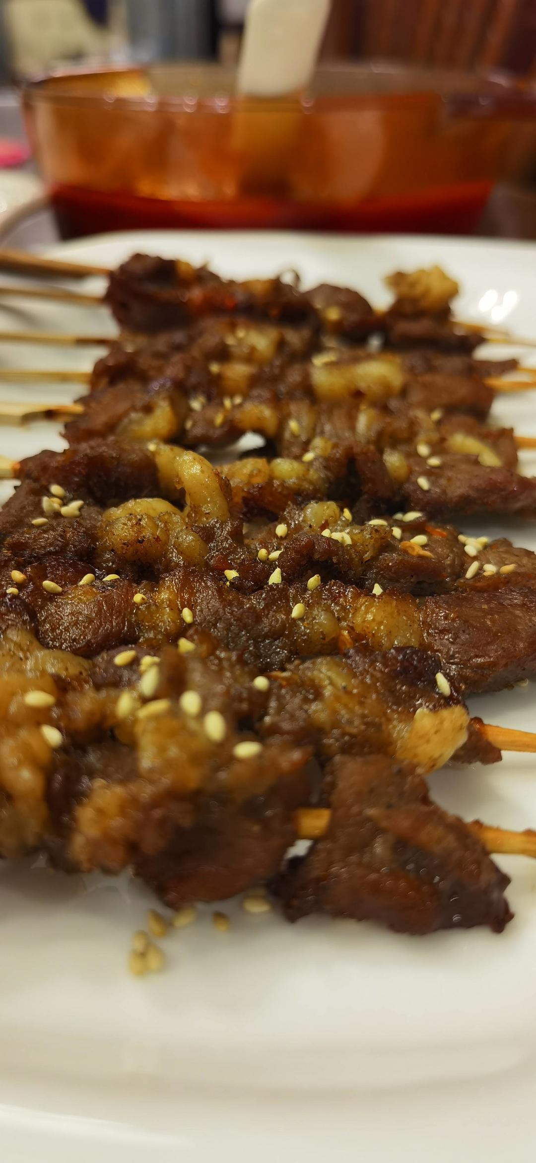 巨好吃的羊肉烤串（烤箱版）