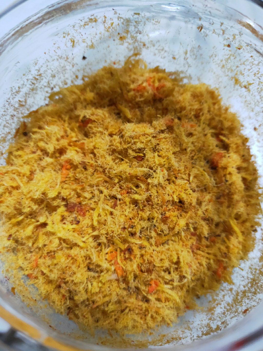宝宝辅食系列～胡萝卜肉松