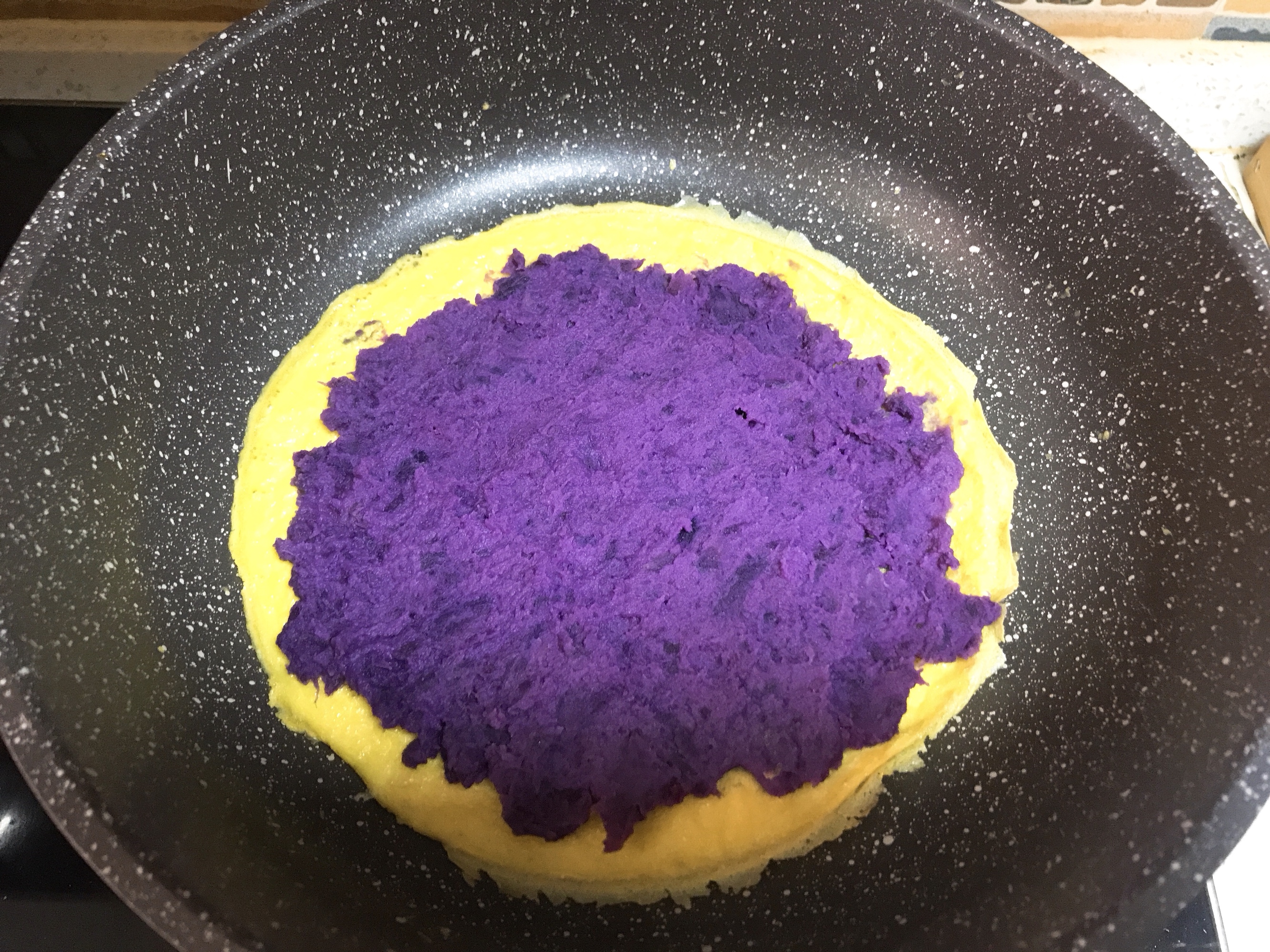 紫薯鸡蛋卷的做法 步骤6