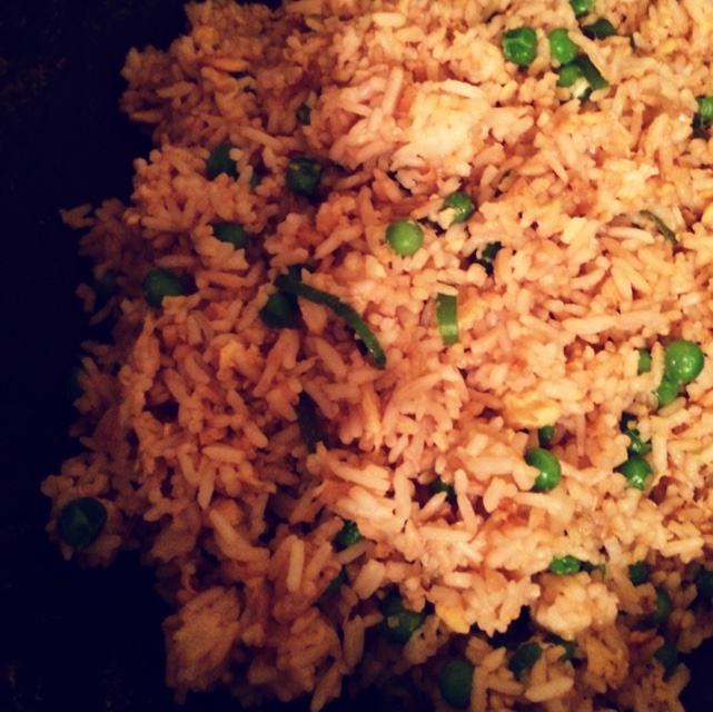 小时候的酱油炒饭