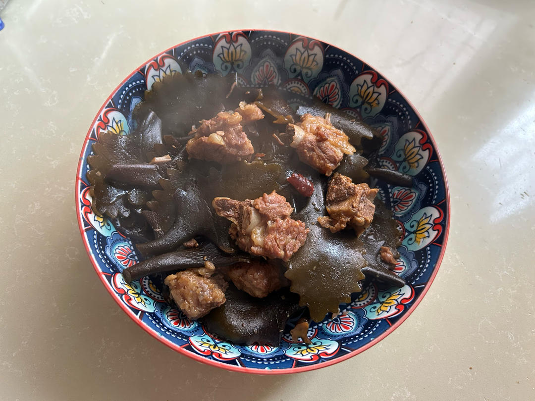 海带红烧排骨
