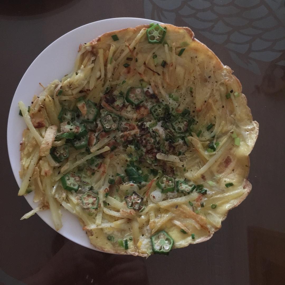土豆鸡蛋饼