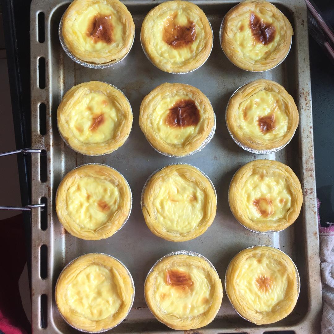 超完美味道超正的蛋挞配方，比KFC的还要嫩还要香~做过最好吃的蛋挞配方