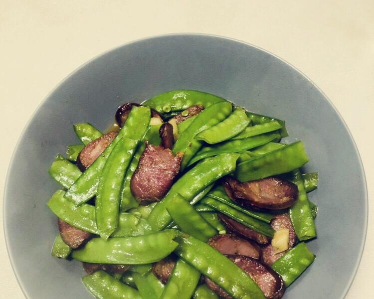 清炒荷兰豆的做法