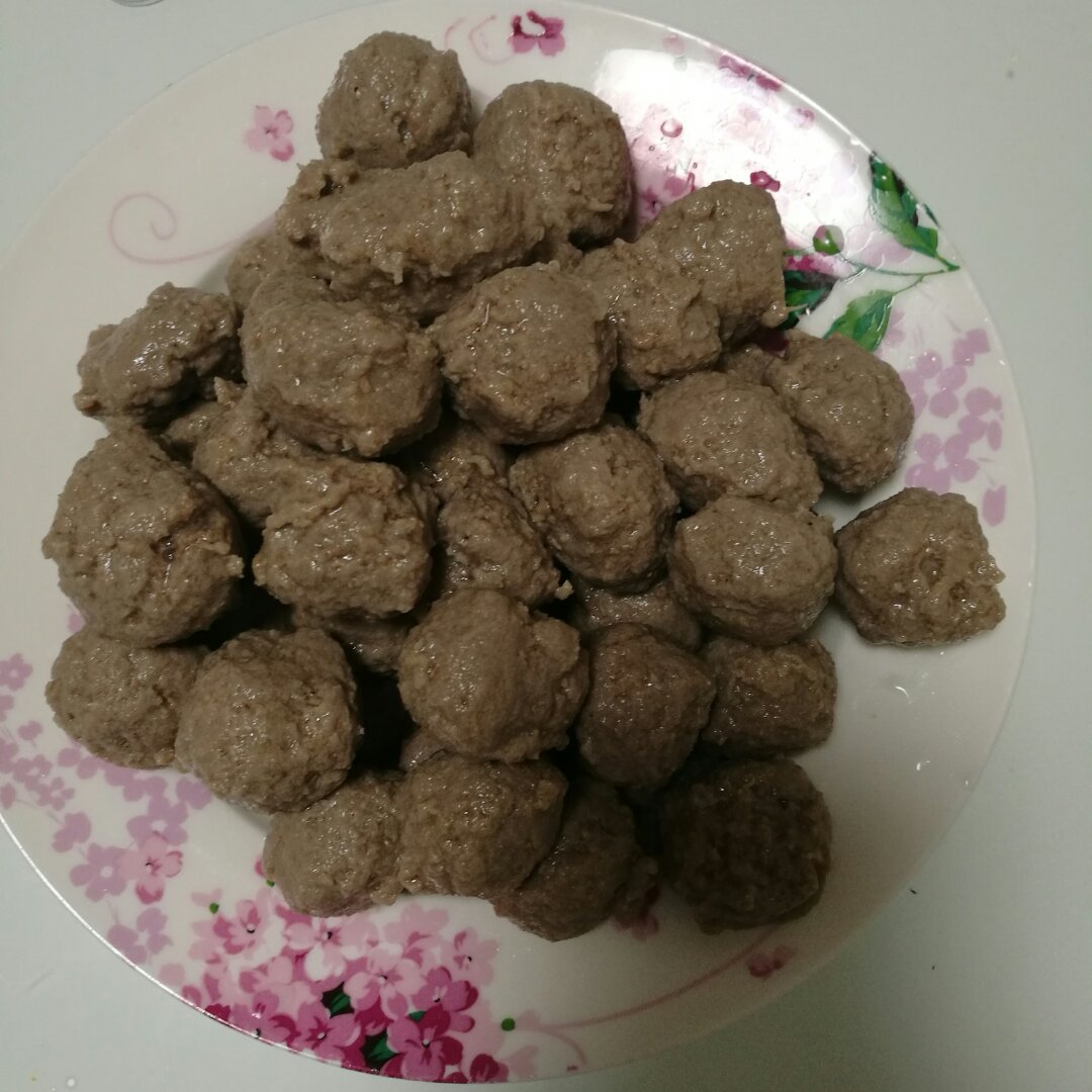 牛肉丸汤（手工自制）《系列五》