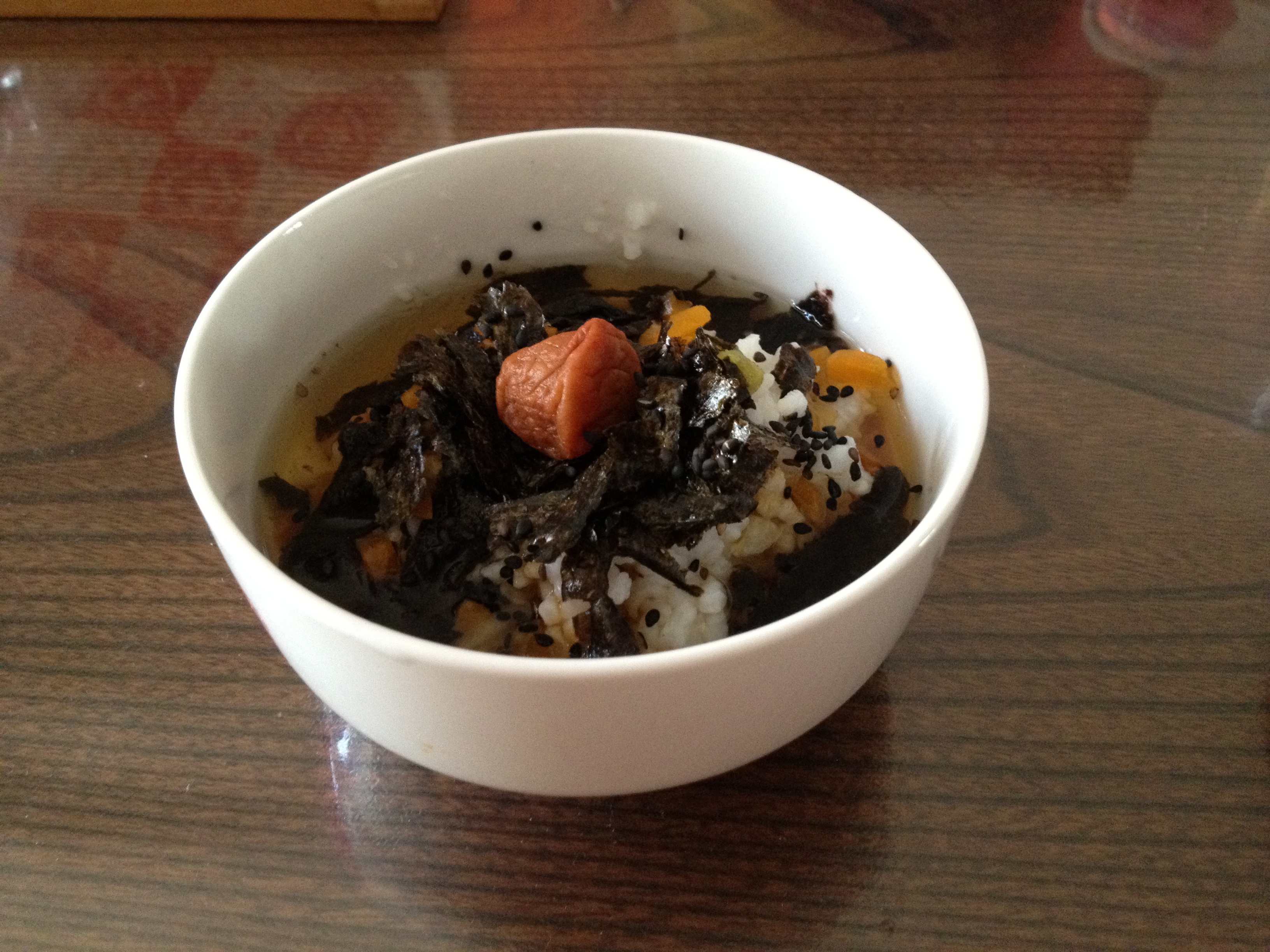 梅子茶泡饭