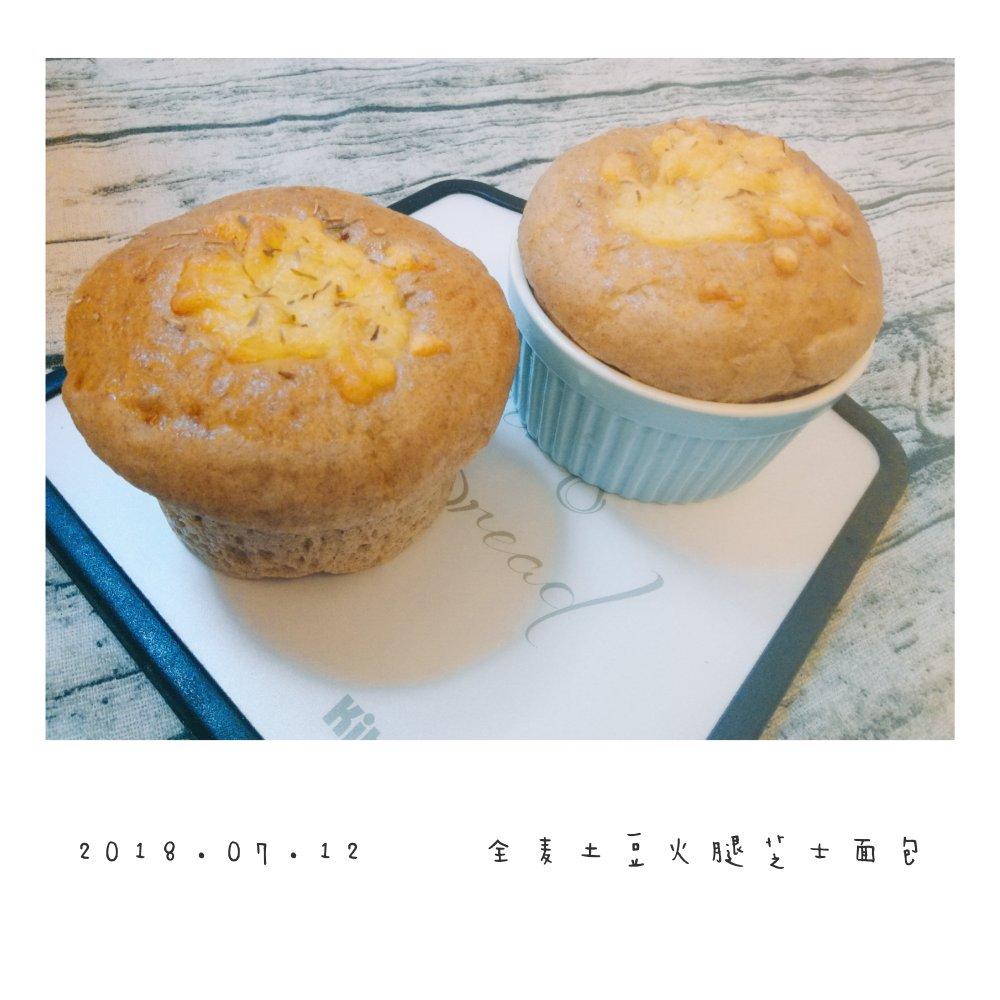 培根土豆芝士面包