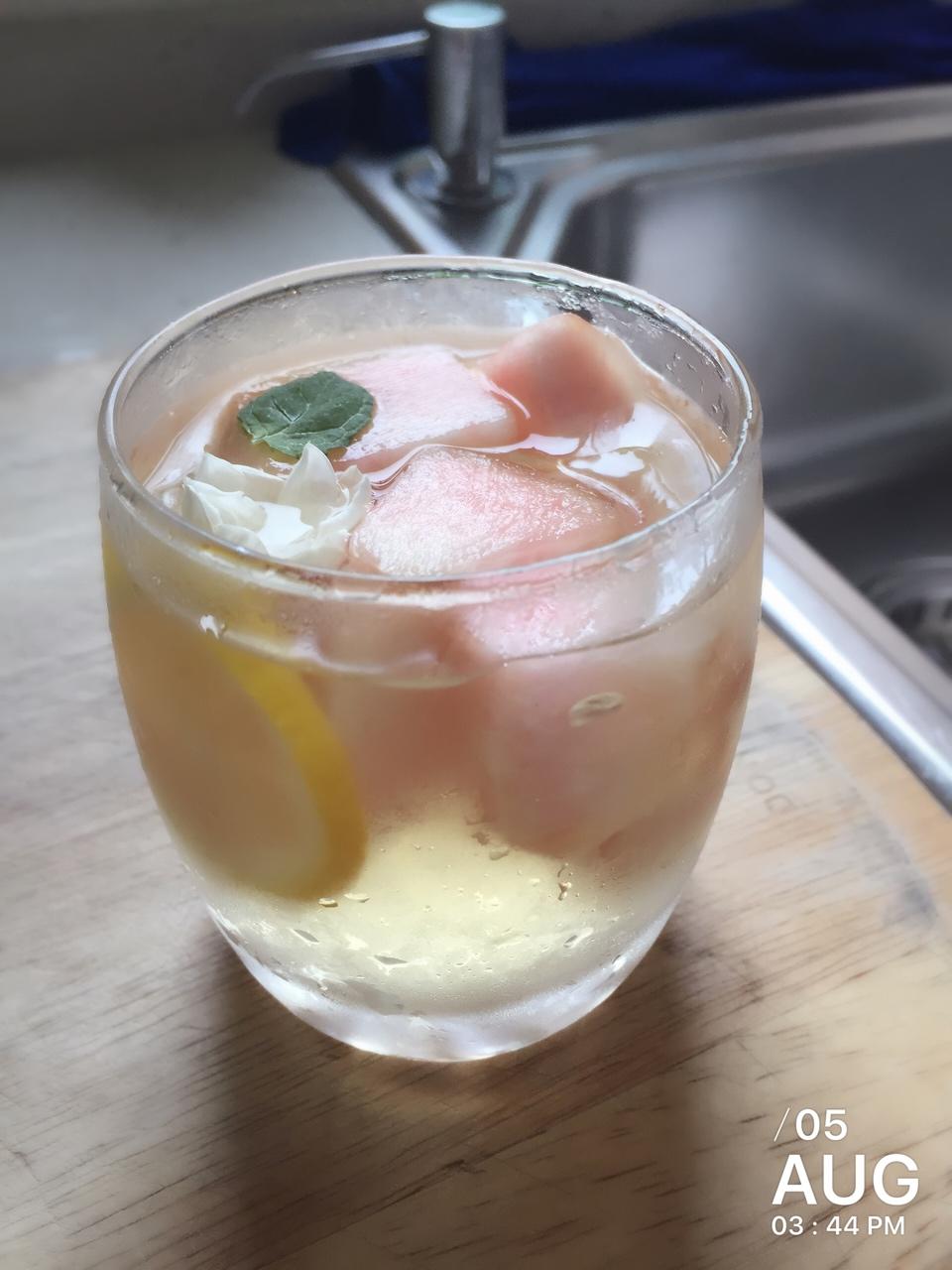 水蜜桃果冻