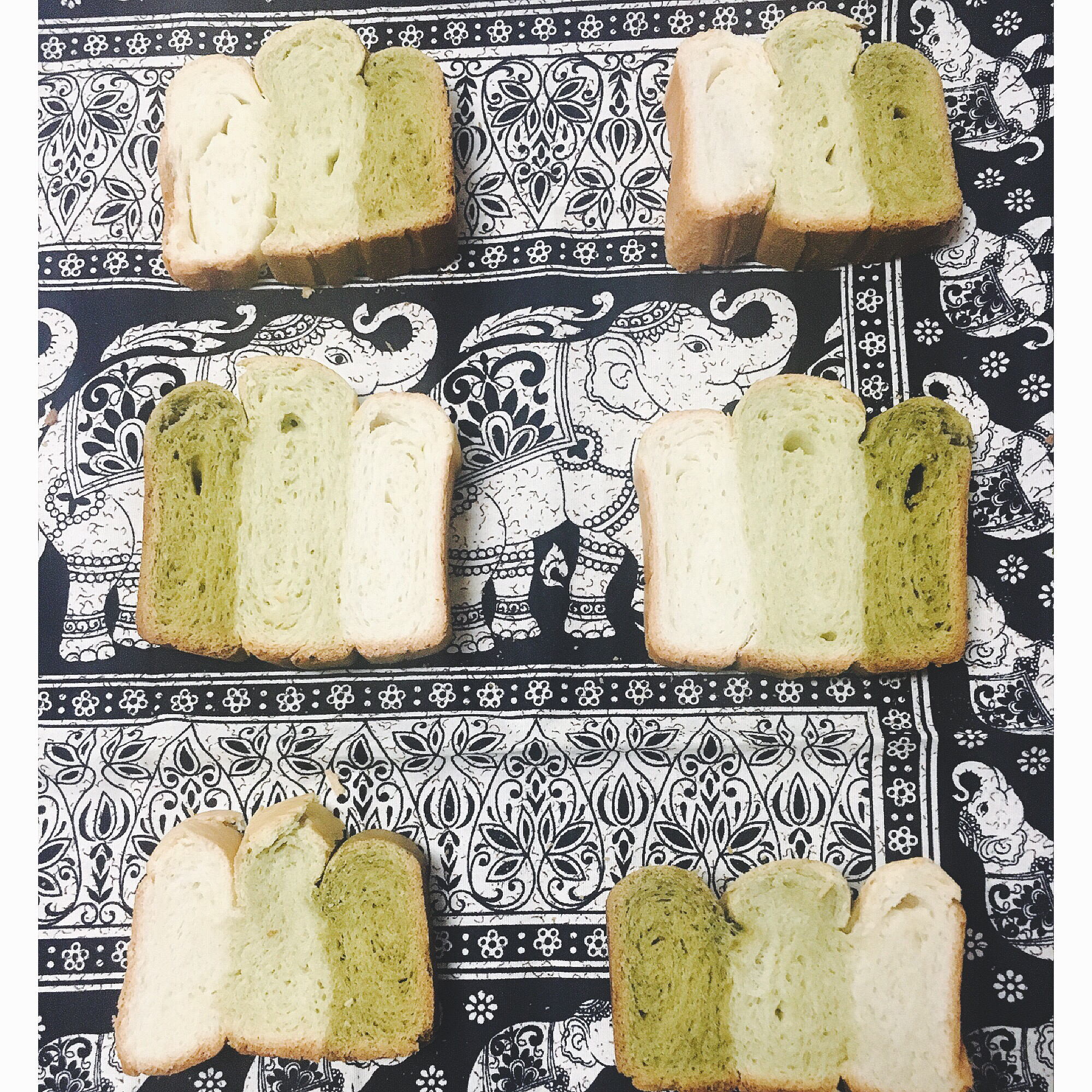 少女心的渐变吐司