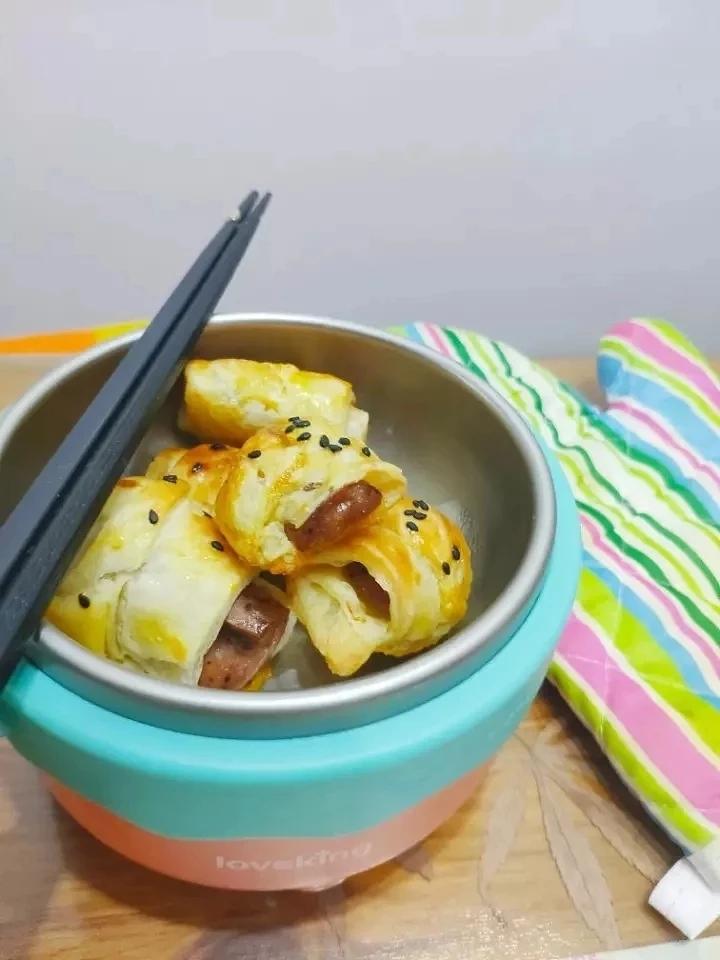 手抓饼热狗