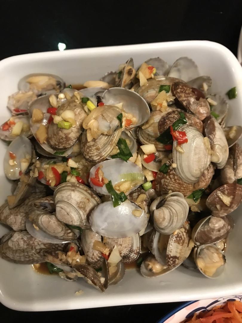 爆炒花甲