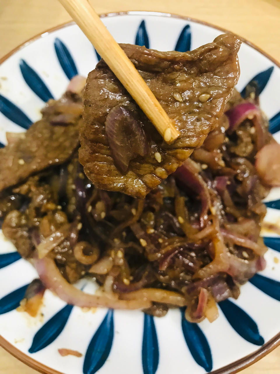 洋葱炒牛肉