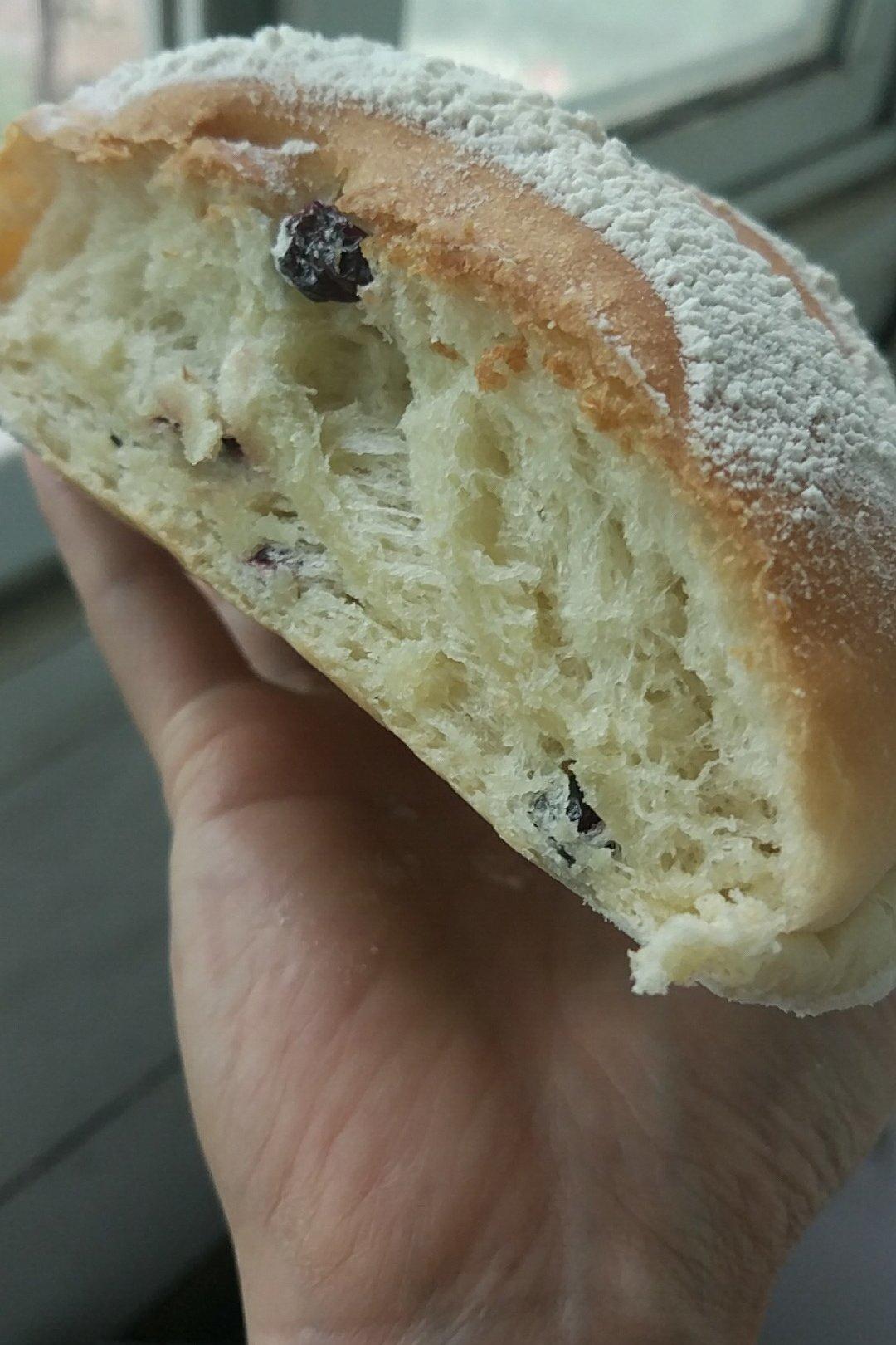 蔓越莓核桃软欧（轻松一次发酵）