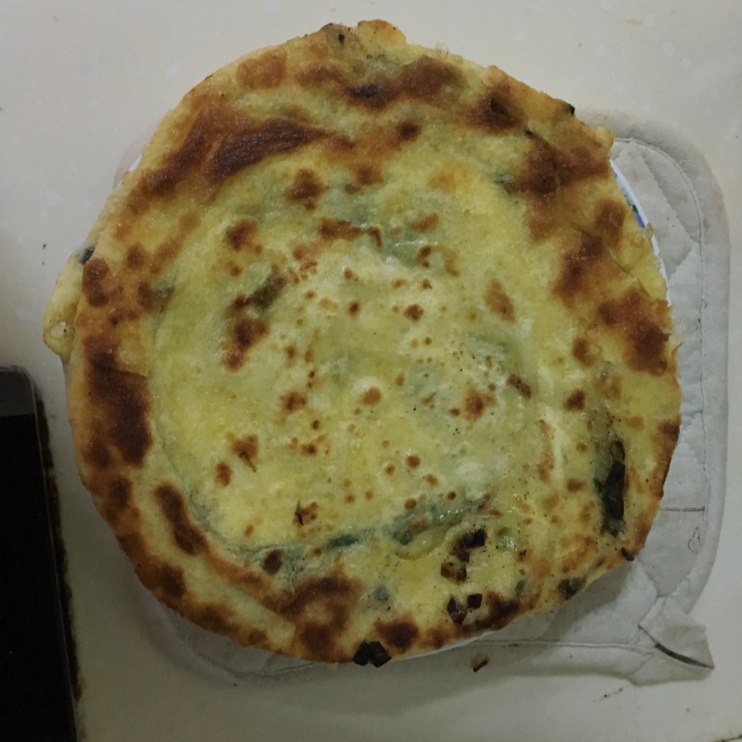自制葱油饼