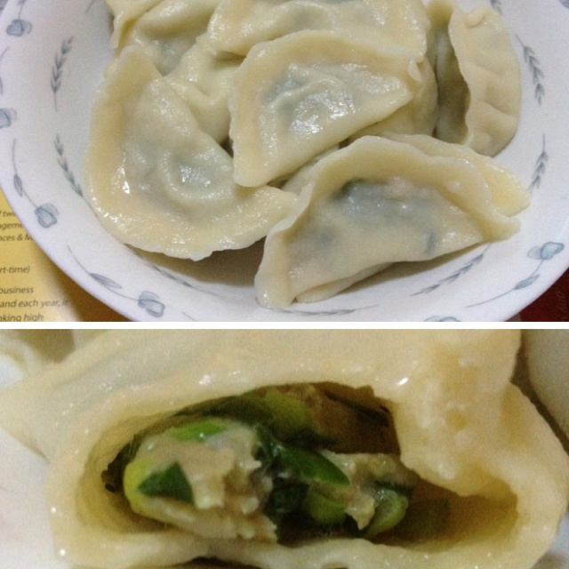韭菜馅饺子