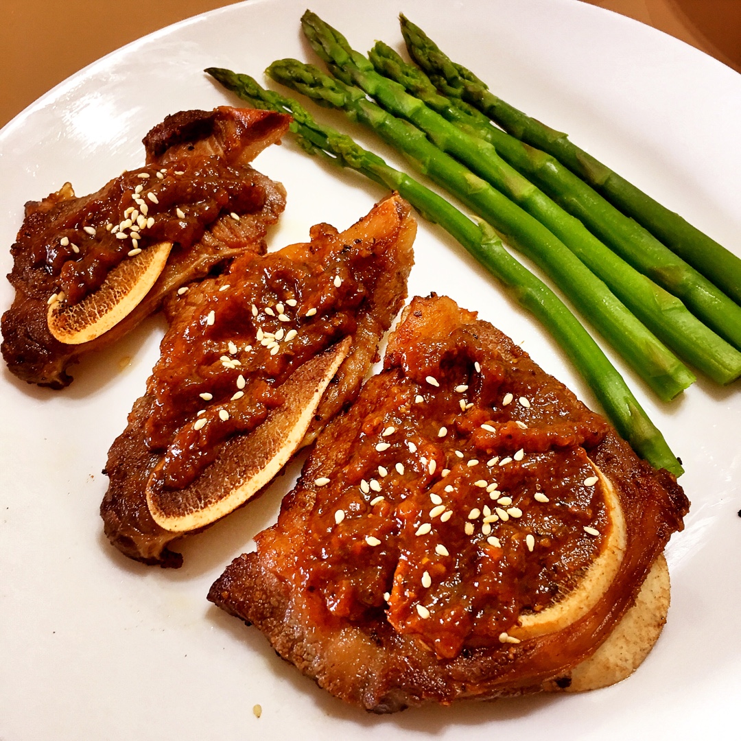 怡然自得-dd做的香煎牛仔骨