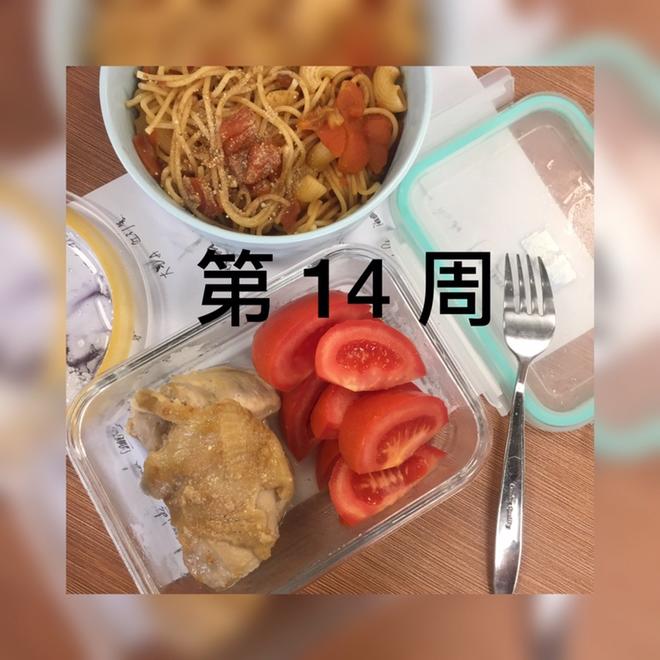 一周快手午餐便当/一人食/低脂减肥餐/低油低盐/微波炉食谱/低碳的做法