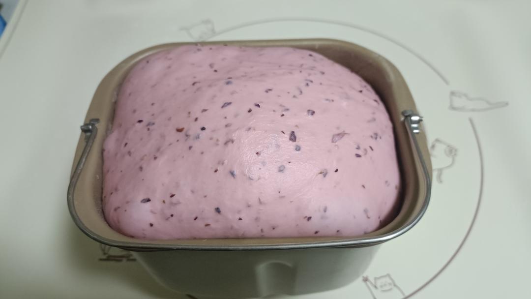 吴克己老师 芳香玫瑰吐司
直接法