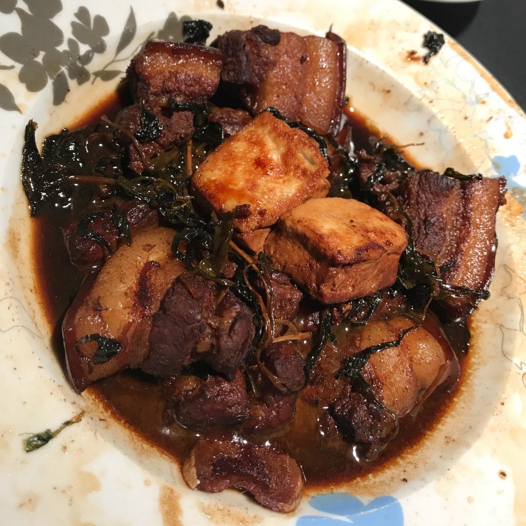 梅干菜烧肉家常做法