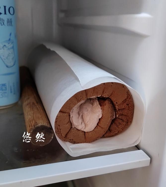 可可蛋糕卷的做法 步骤16