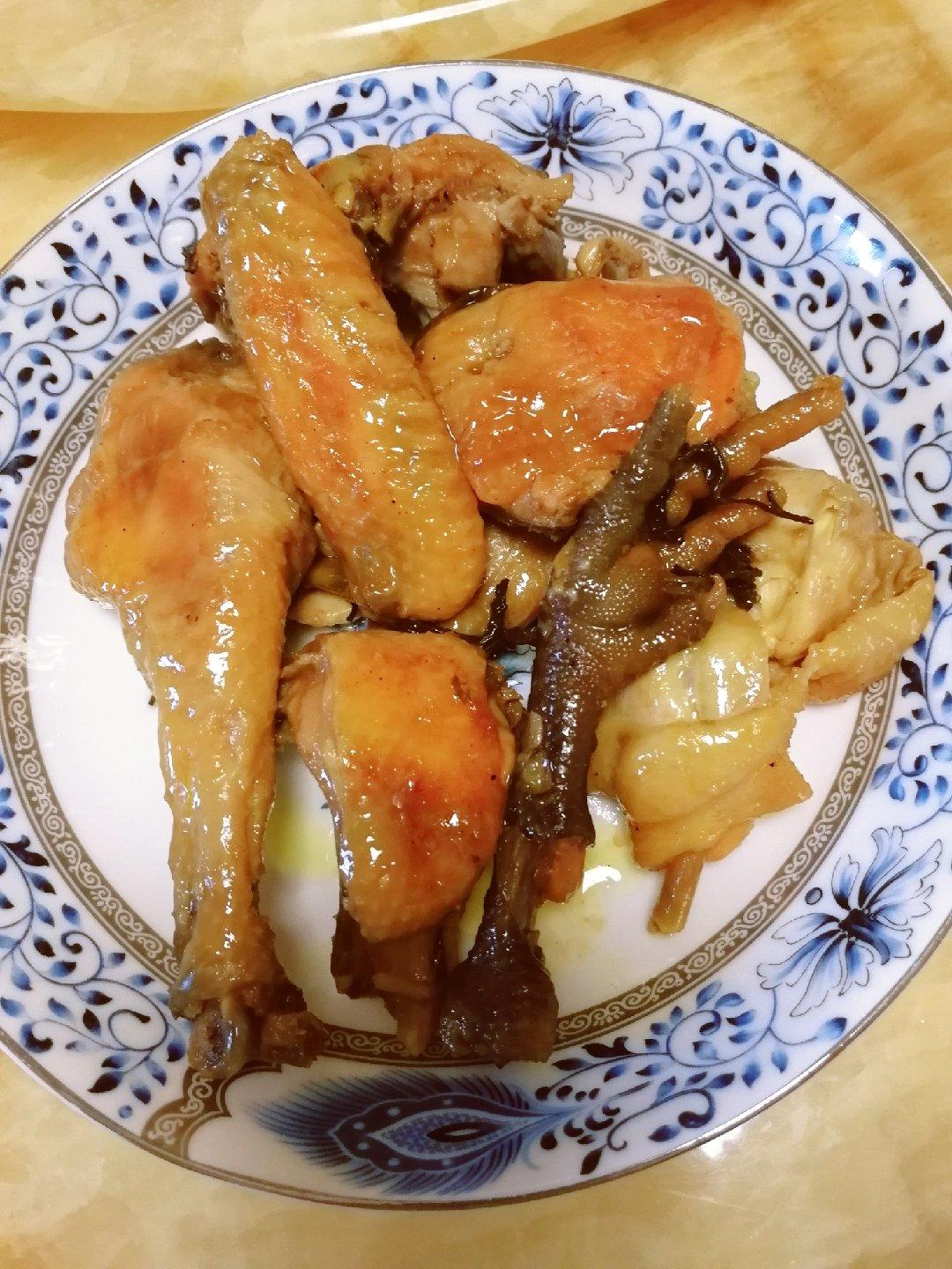 电饭煲版盐焗鸡