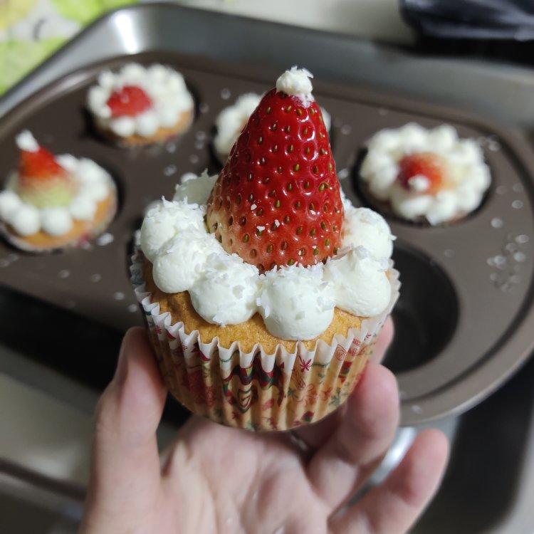 🎄圣诞节🎅分蛋海绵杯子蛋糕