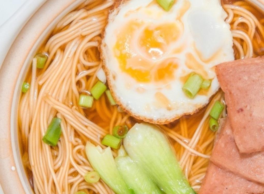 快手煎蛋面的做法