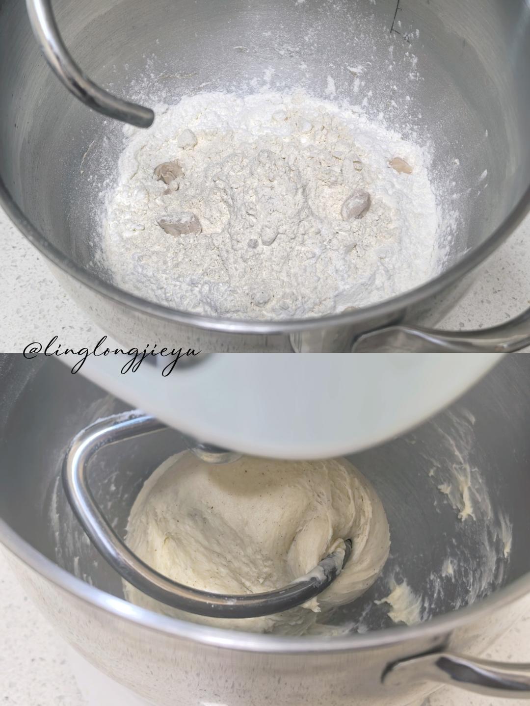 纯奶手撕吐司的做法 步骤1