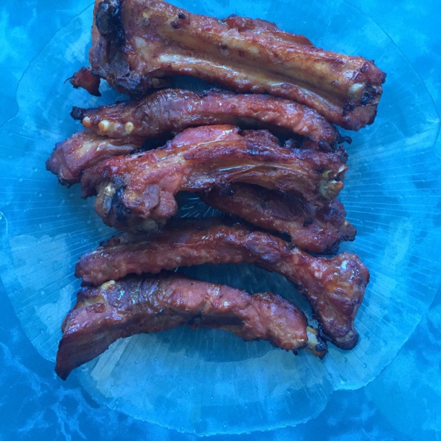 蜜汁烤排骨