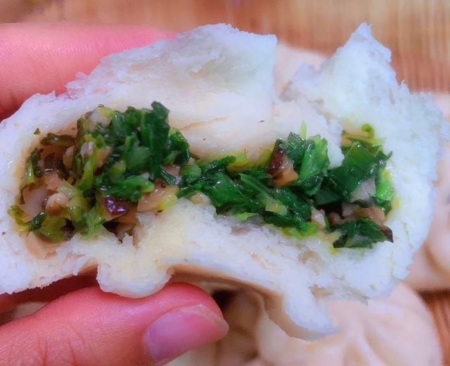 菜园美食:香菇青菜包的做法