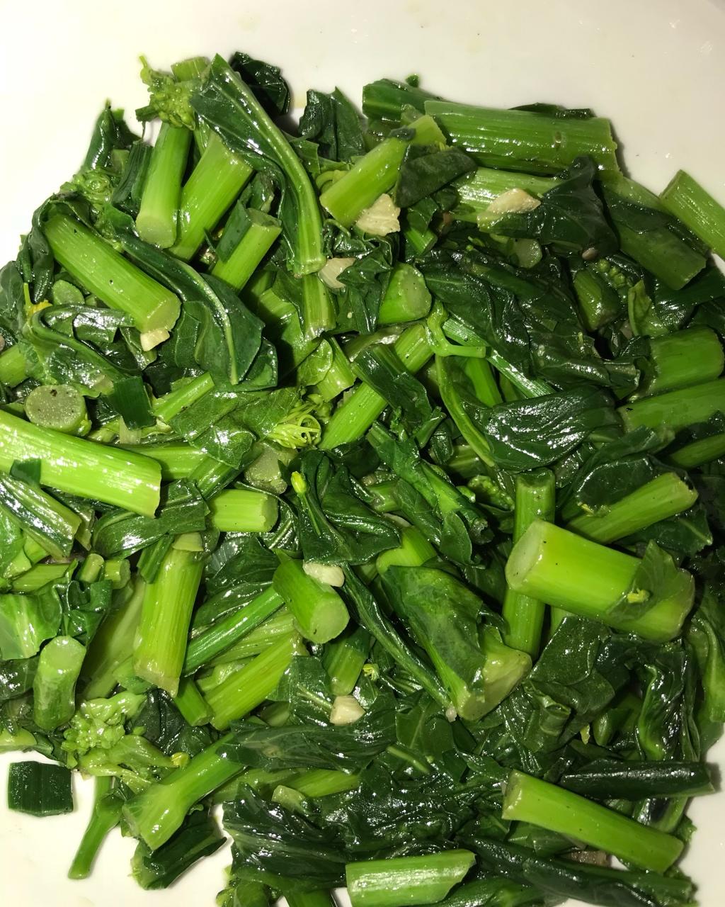素炒菜心
