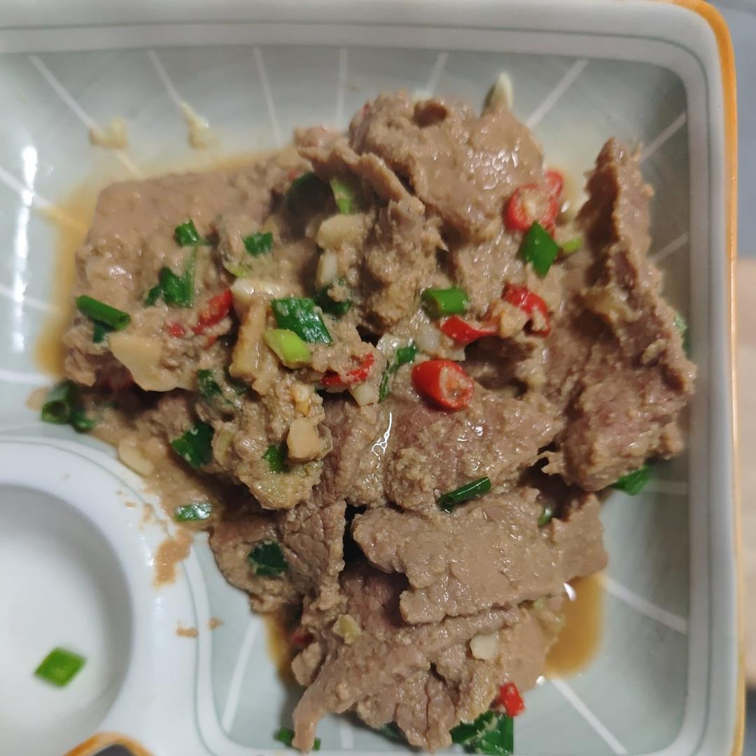 嫩炒牛肉片