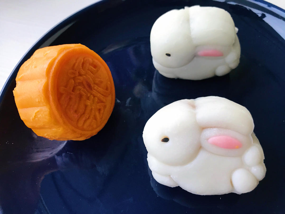 兔子冰皮月饼
